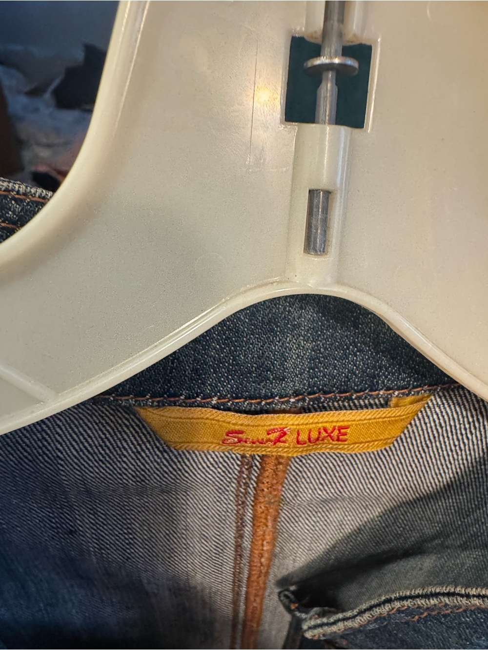 Seven7 Blue Denim jacket - Picture 4 of 7